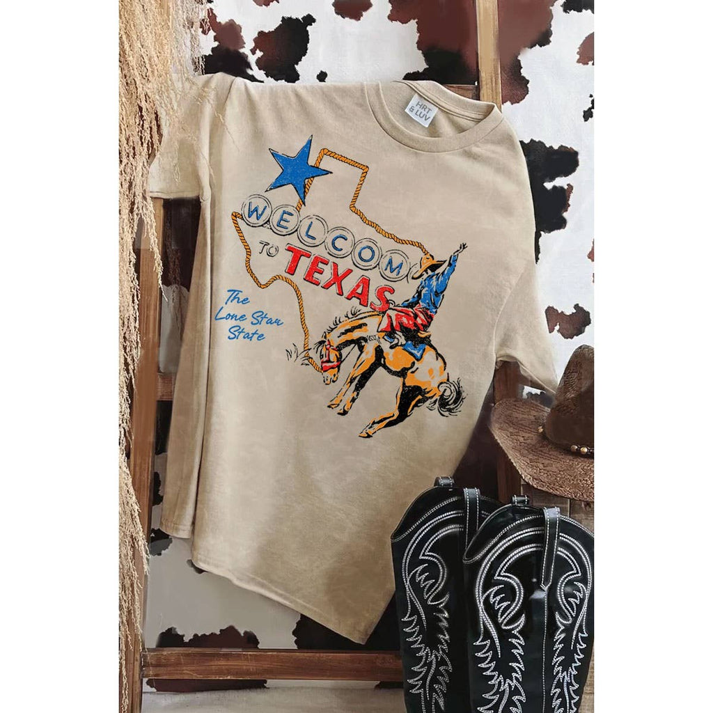 WELCOME TO TEXAS MINERAL GRAPHIC TEE