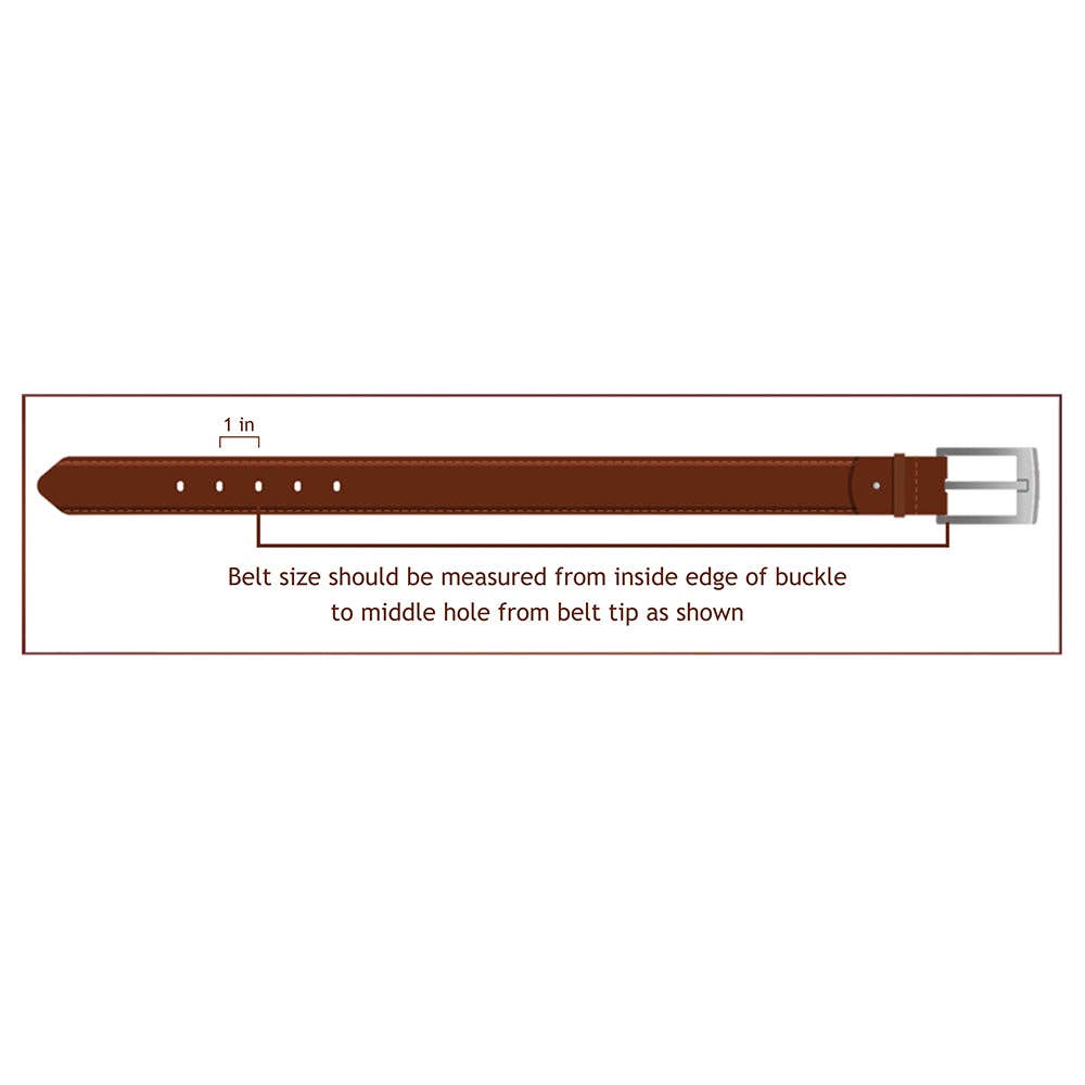 Genuine American Handtooled Leather Desert Belt Men and Women