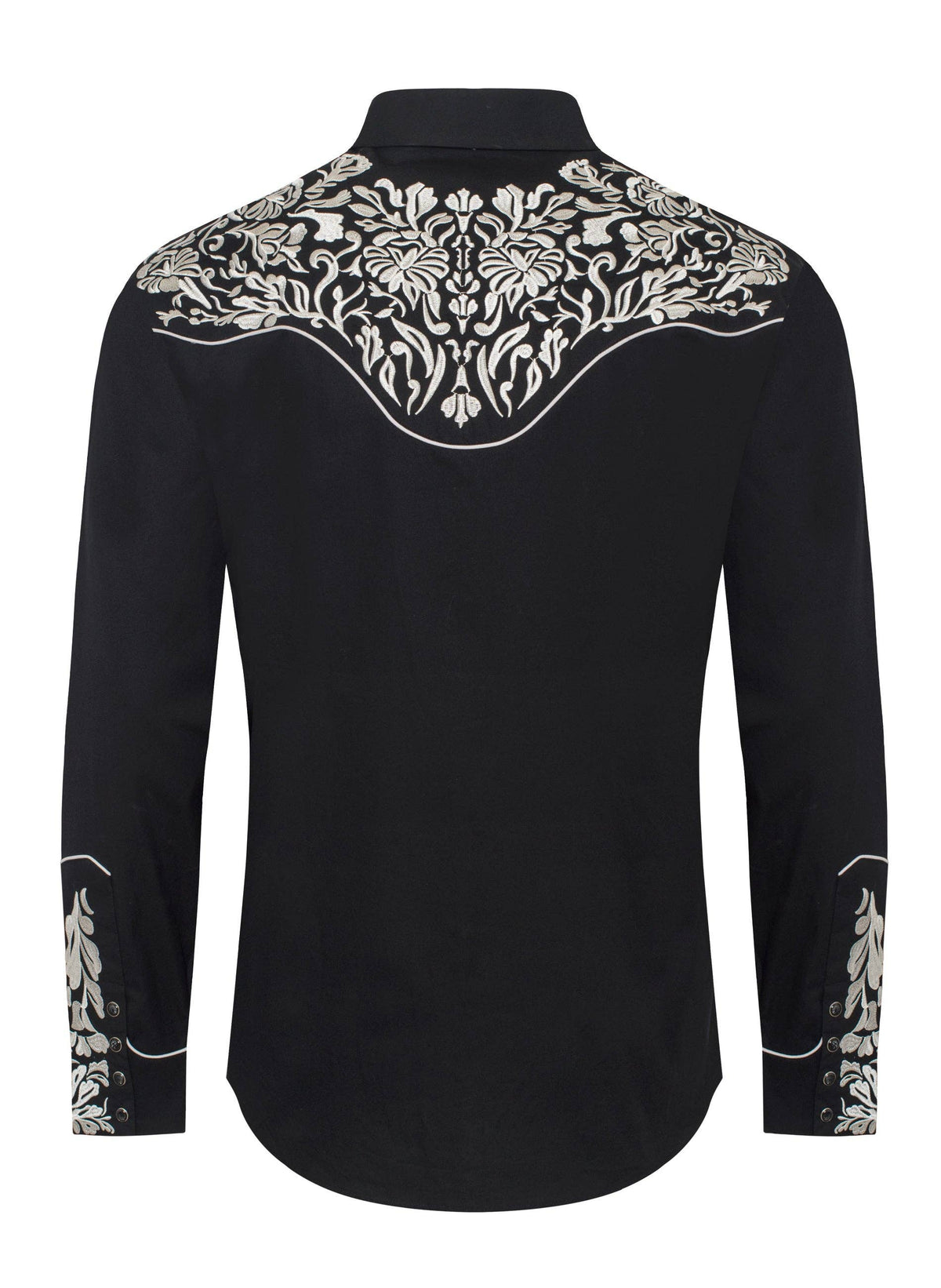 Men's Western Cowboy Embroidery Shirt