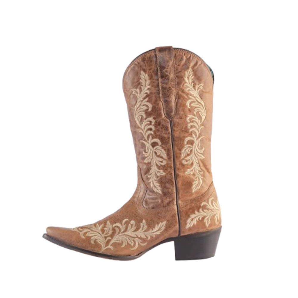 Women's Leather Mesa Sunrise Western Boots