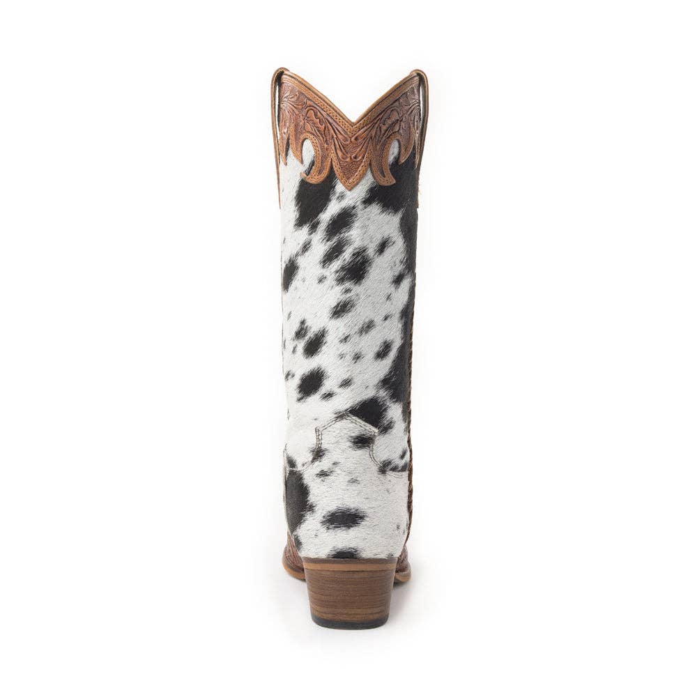 Women's Adelaide Cowhide Leather Cowboy Boots