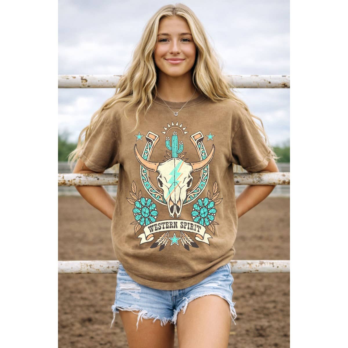 WESTERN SPIRIT MINERAL GRAPHIC TEE