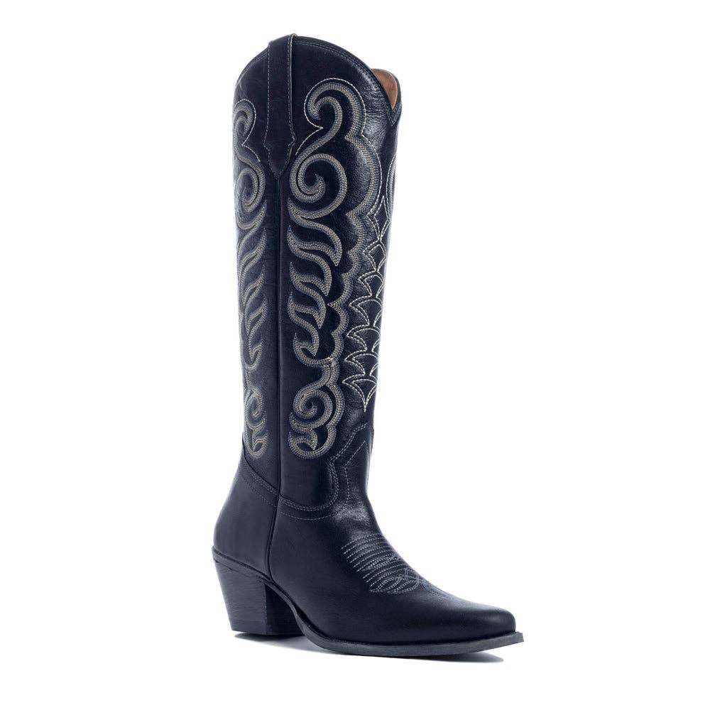 Women's Nalejandra Boots in Ebony