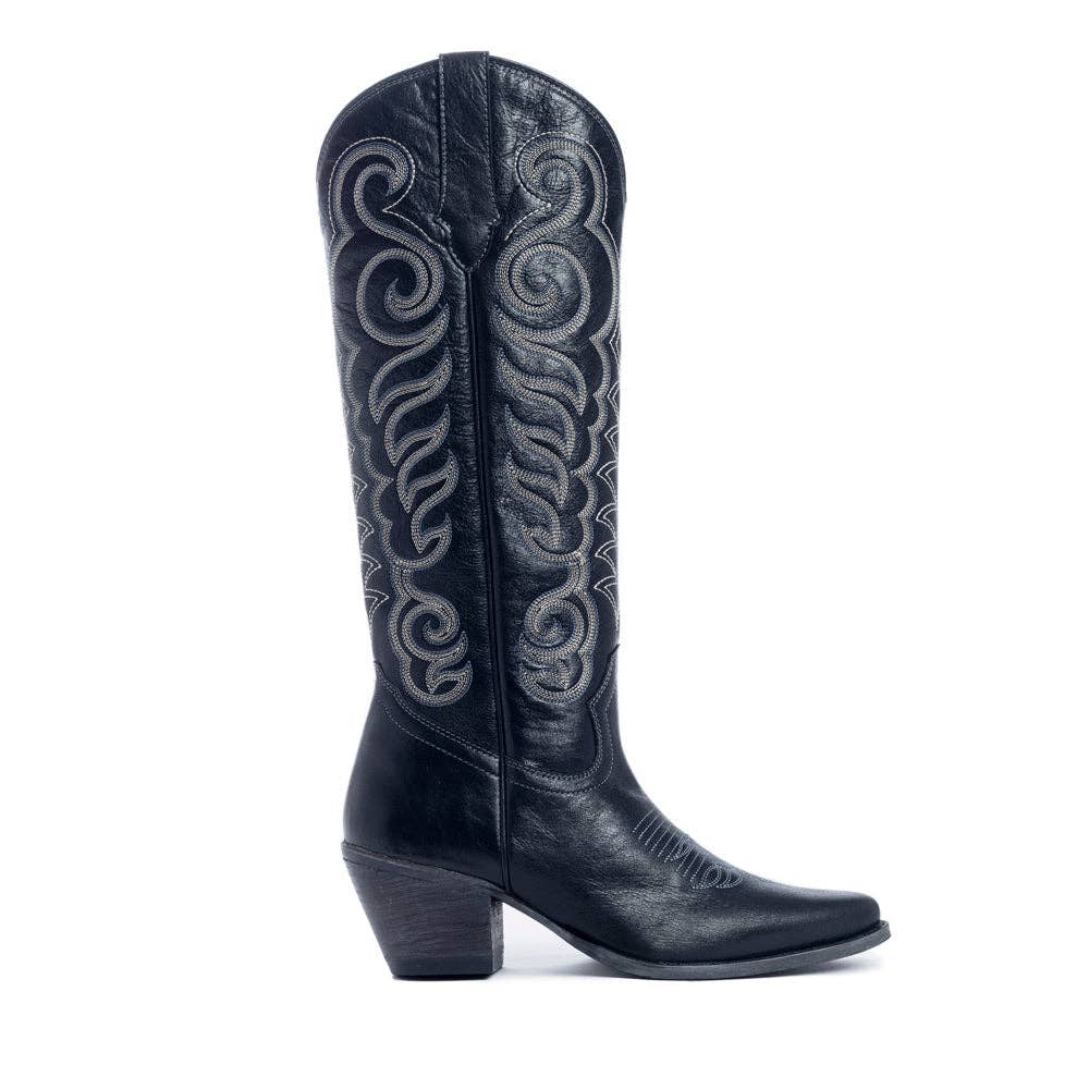 Women's Nalejandra Boots in Ebony