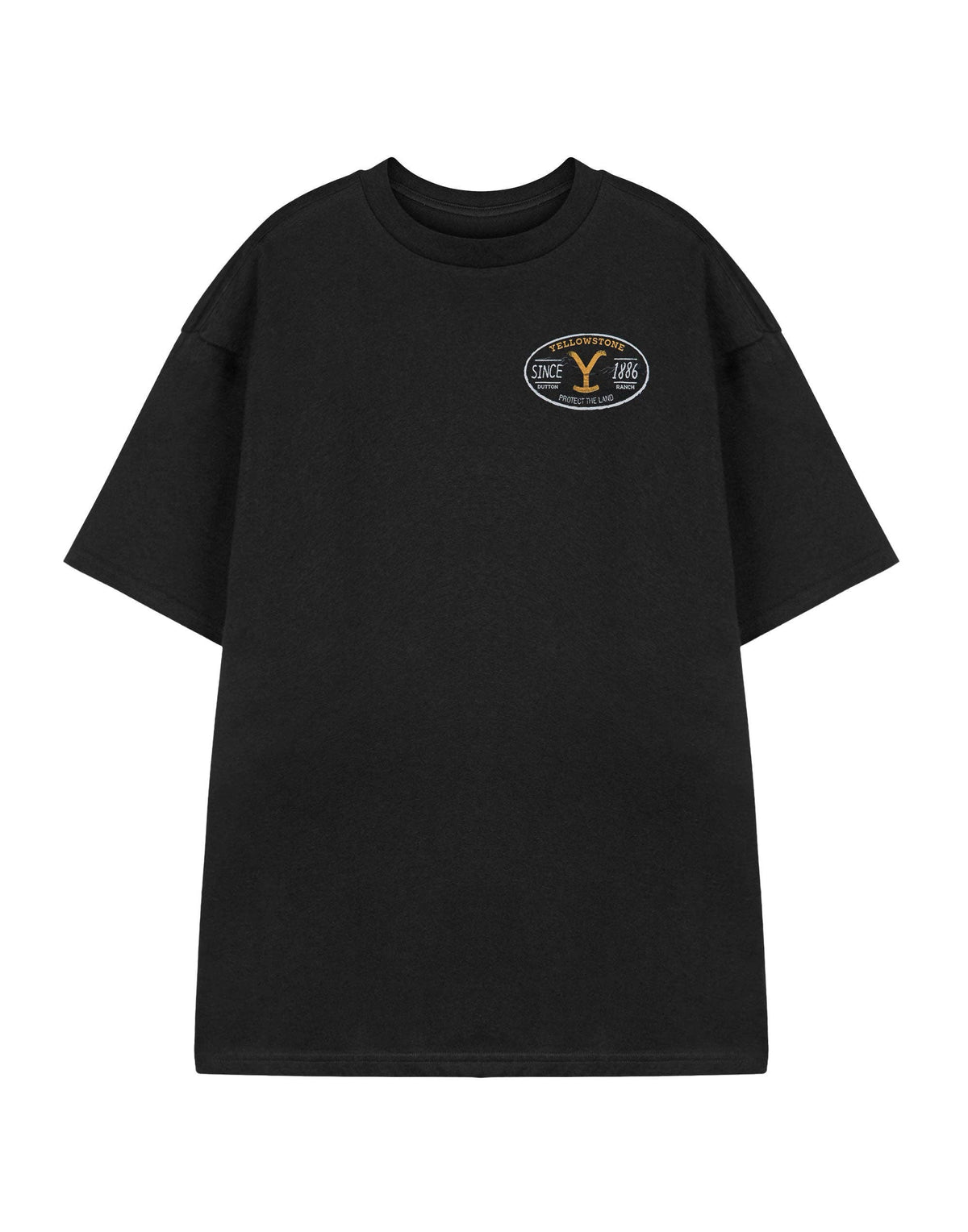 Yellowstone Men's Black Ride For The Brand T-Shirt