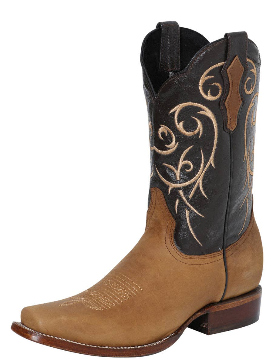 El General Men’s Leather Cowboy Boot - Orix