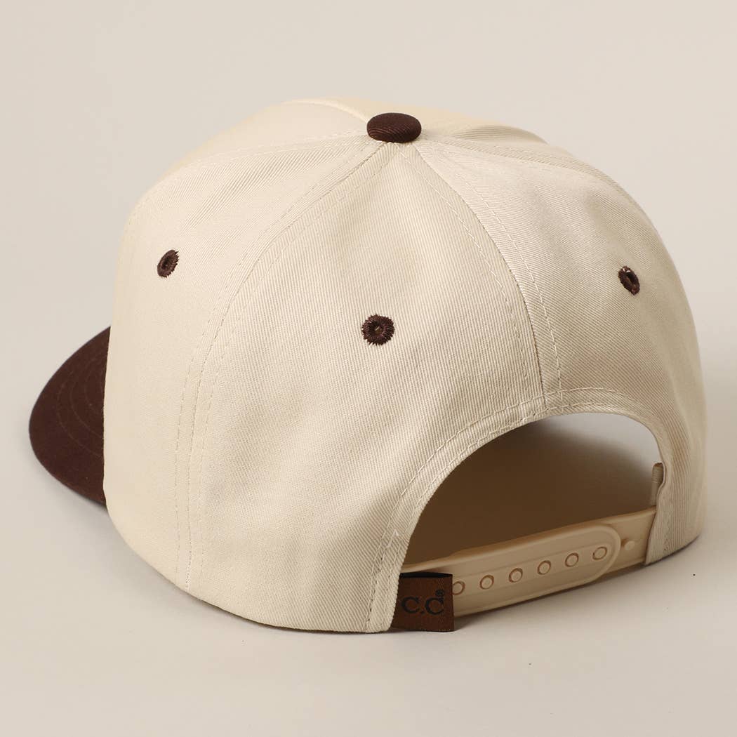 That's Why I'm here Cowboys & Beer Embroidery Two-Tone Cap