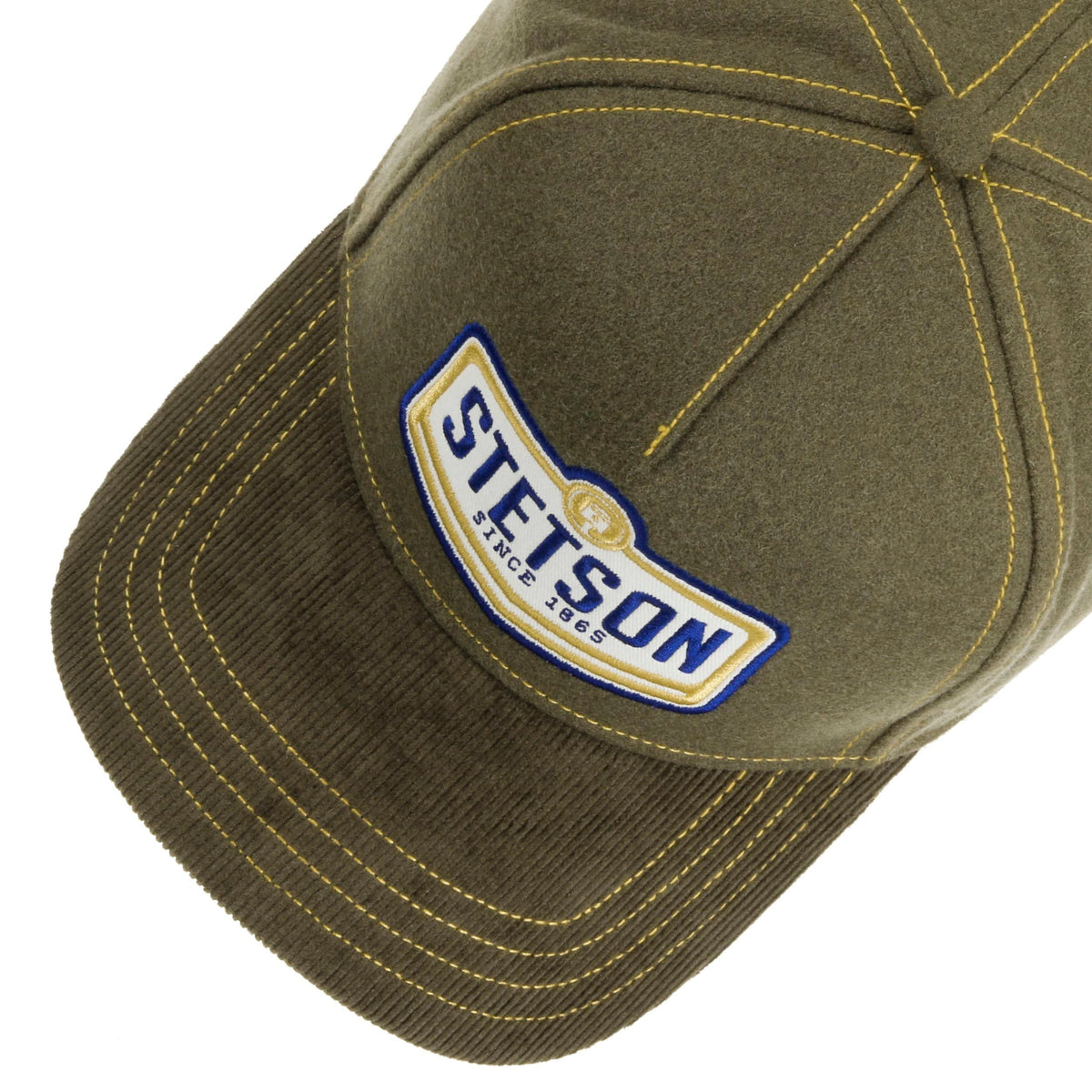 Stetson Trucker Cap Wool Piston Olive