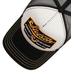 Stetson Trucker Cap American Heritage BLK/WHITE