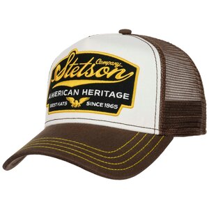 Stetson Trucker Cap American Heritage BRN/WHITE