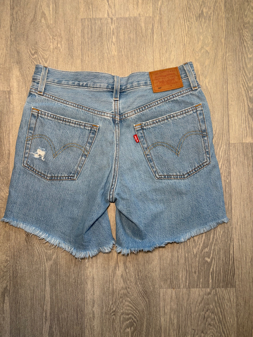 Vintage Women’s Levi 501 Western Denim Shorts