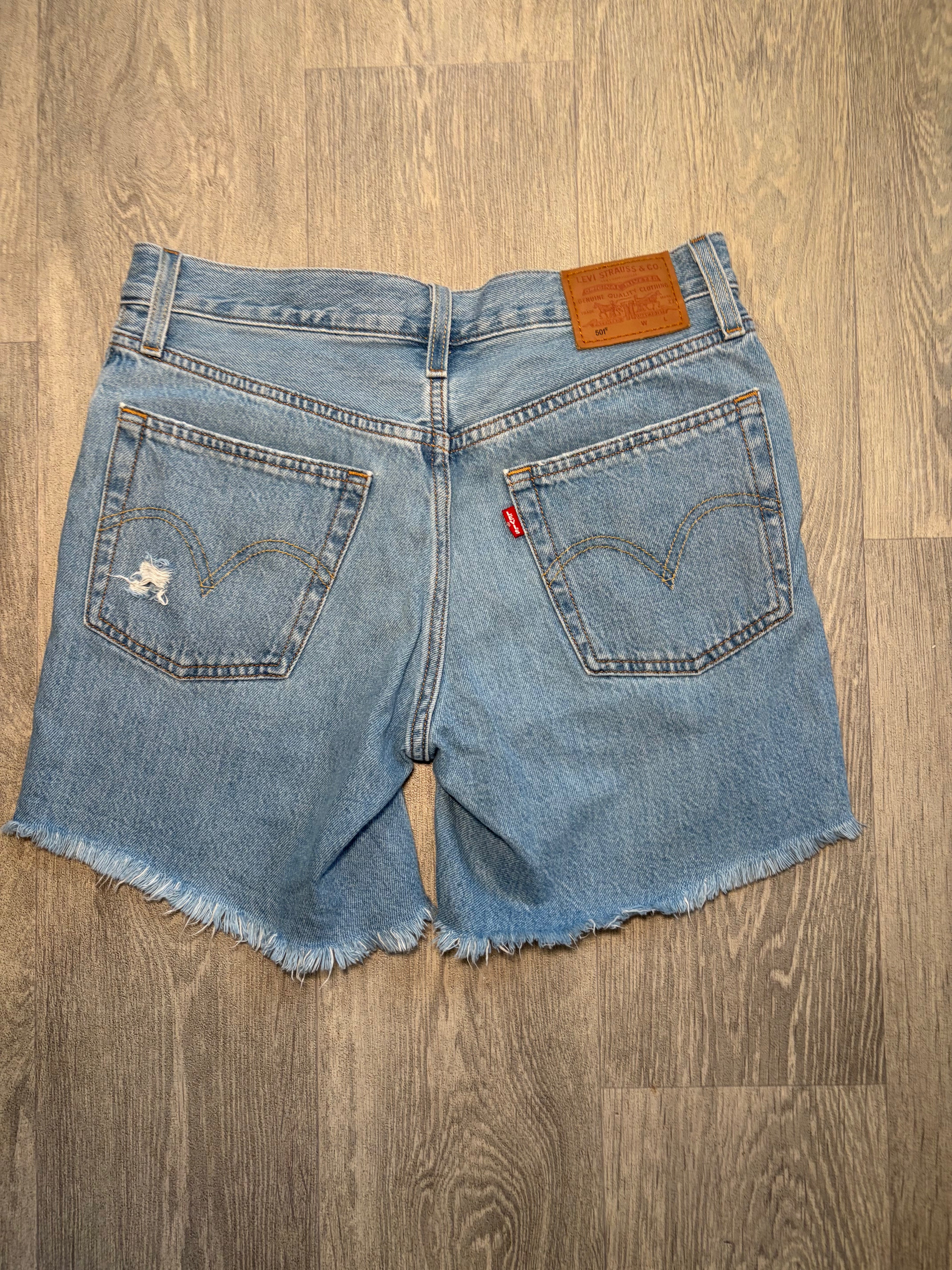 Vintage Women’s Levi 501 Western Denim Shorts