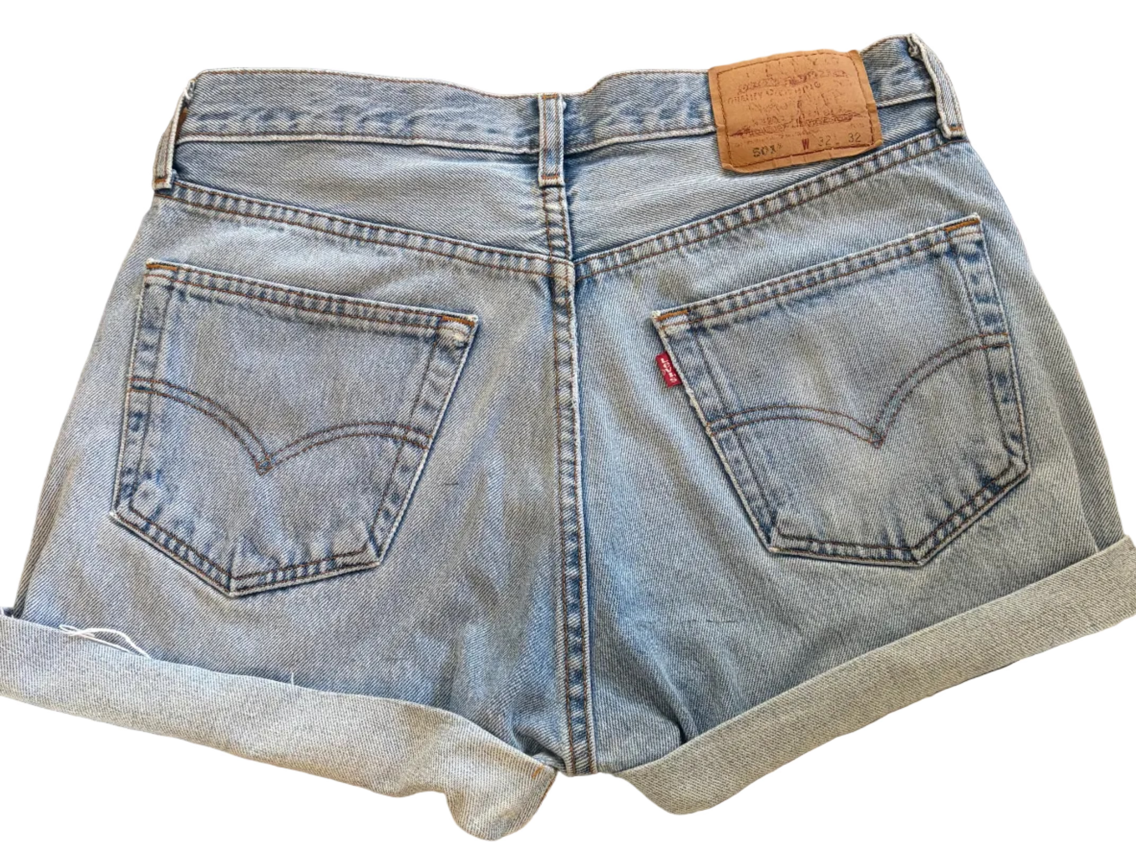 Women’s Levi 501 Rolled Shorts Waist 32in RRP £60