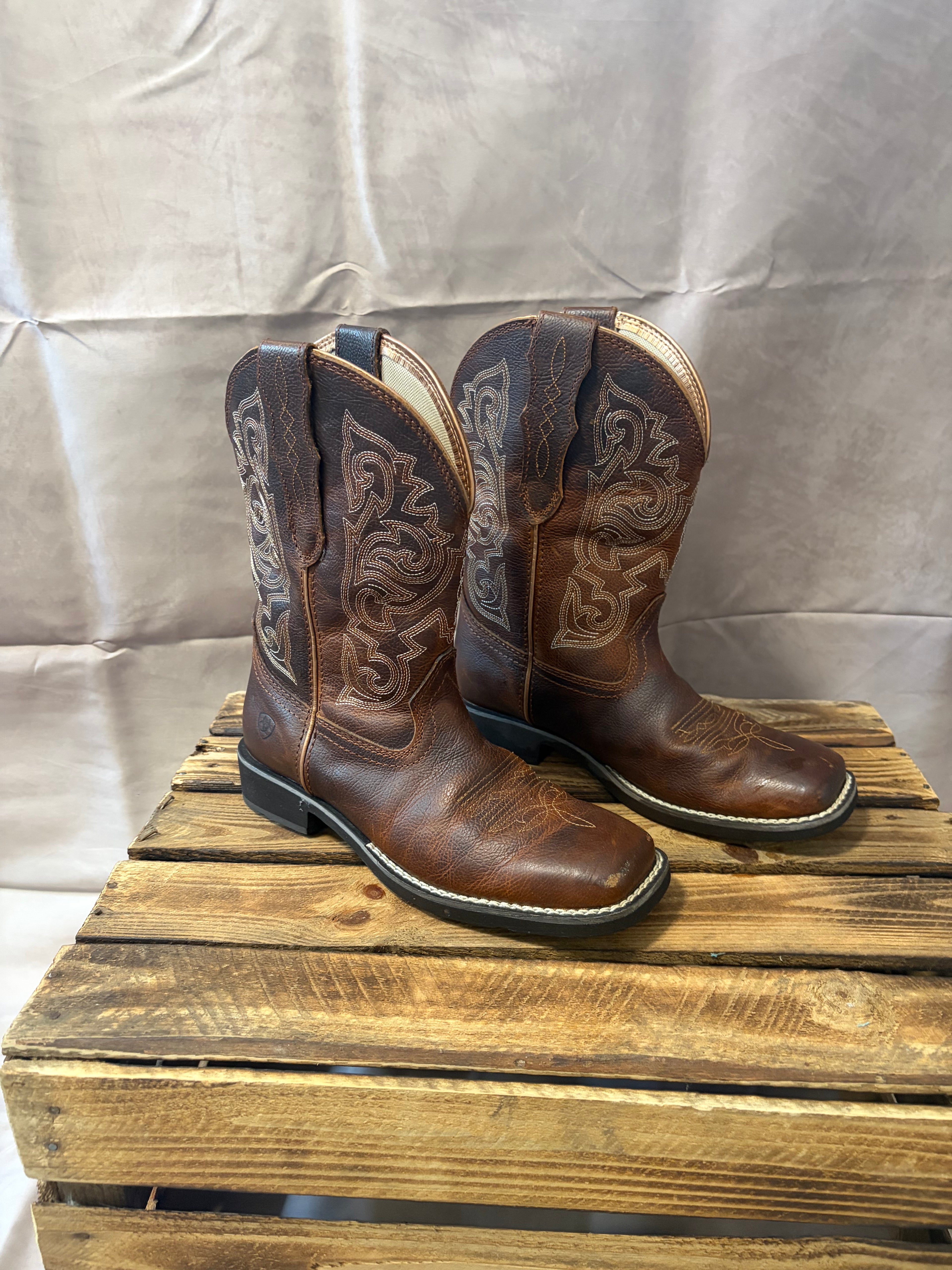 Women’s Ariat Delilah Cowboy Boots UK 6.5 RRP £140