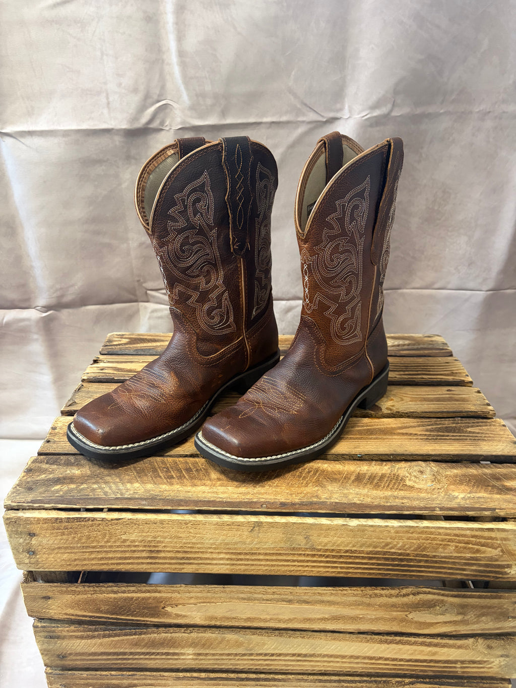 Women’s Ariat Delilah Cowboy Boots UK 6.5 RRP £140