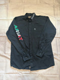 Men’s Ariat Team Logo Mexican Twill Shirt M RRP £95