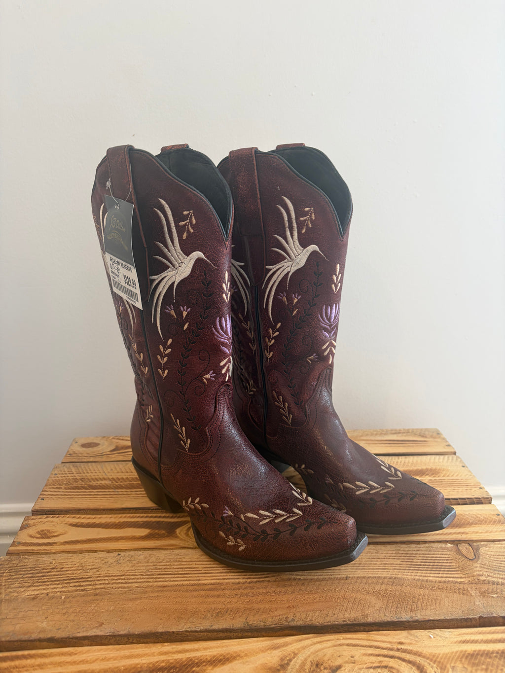Women’s JB Dillon Hummingbird Western Boots UK 6 RRP £250