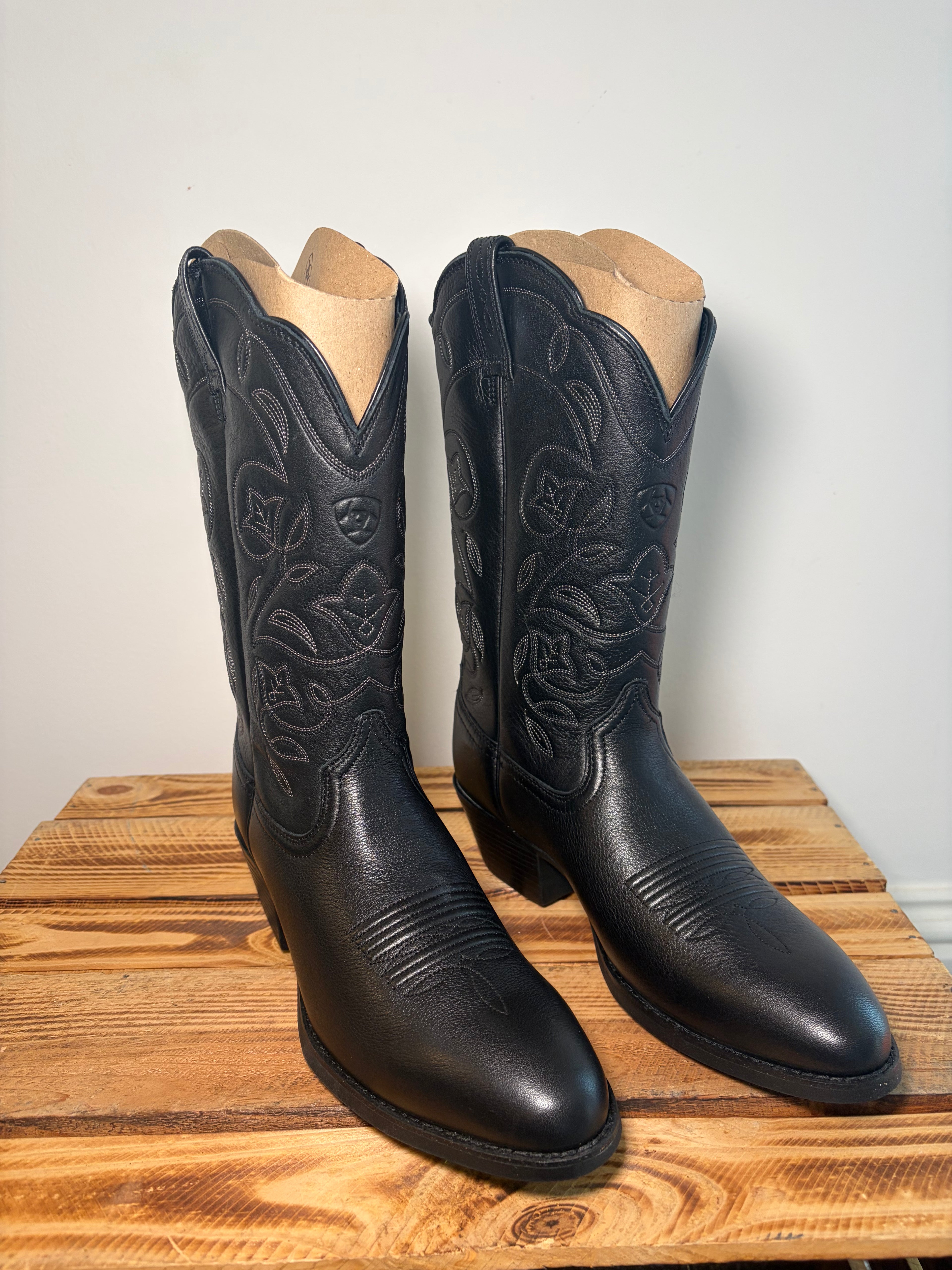 Women’s Ariat Heritage R Toe Cowboy Boots UK 5 RRP 160