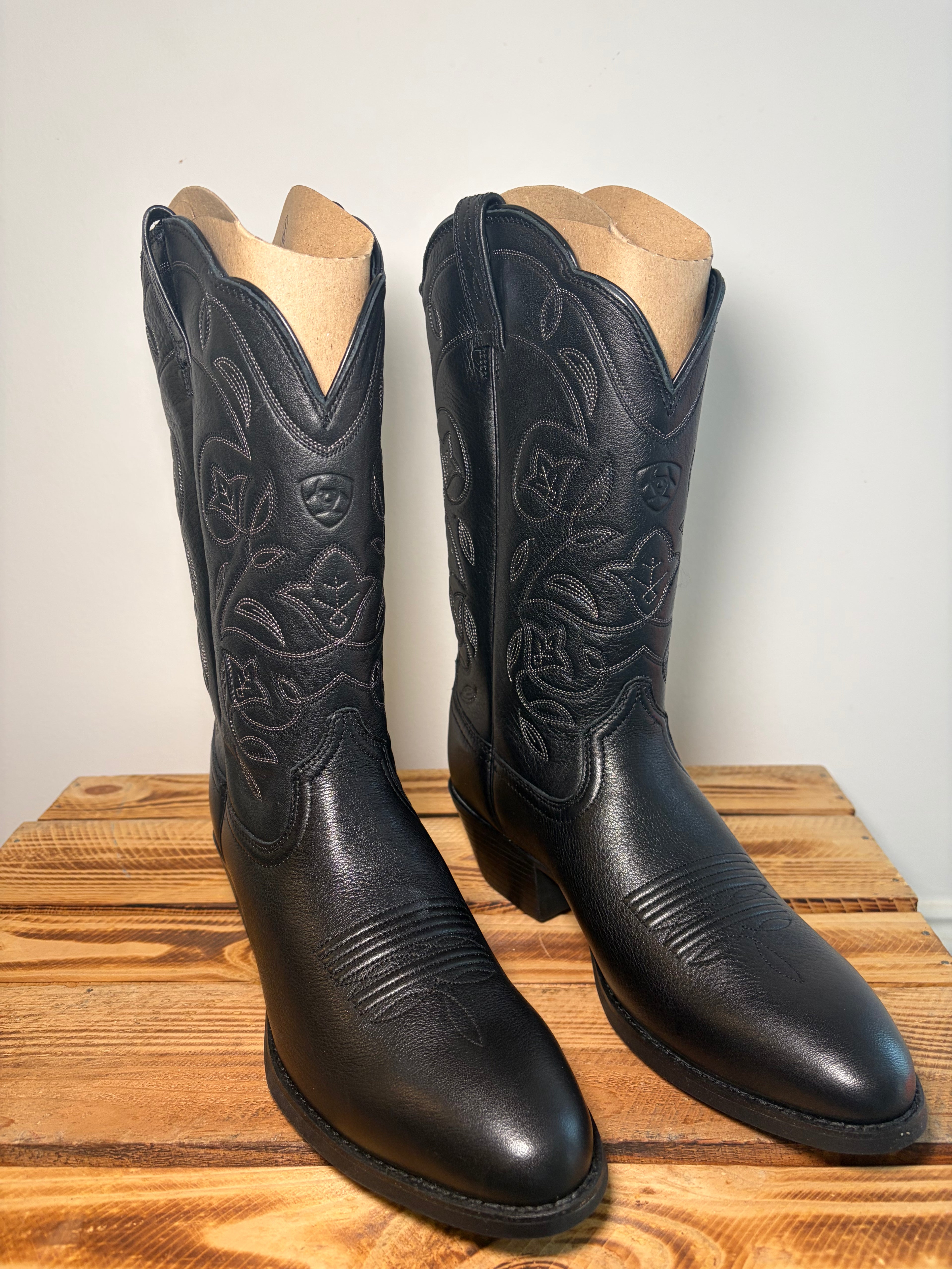 Women’s Ariat Heritage R Toe Cowboy Boots UK 5 RRP 160