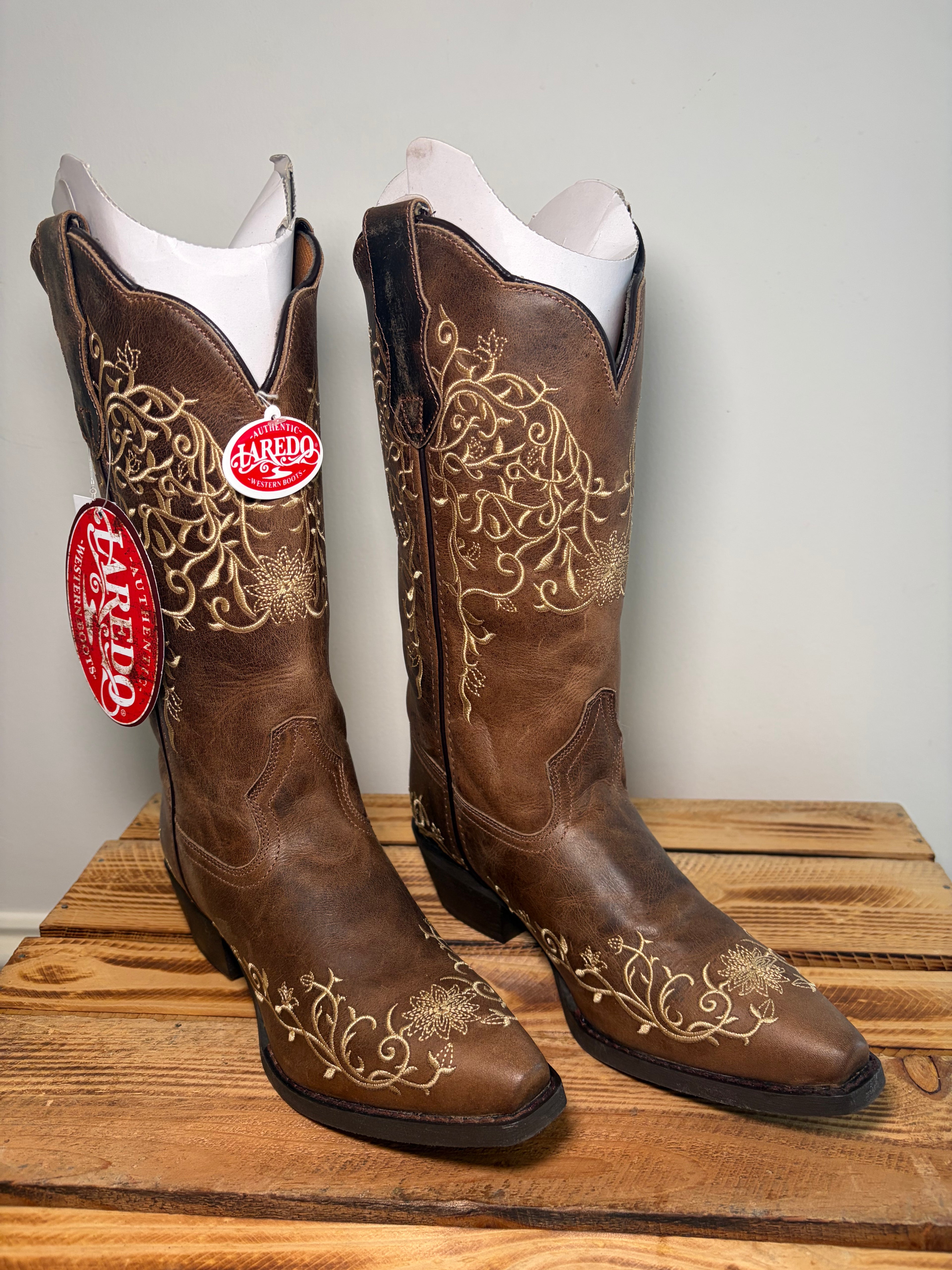 Women’s Laredo Jasmine Cowboy Boots UK 5.5 BNWT RRP £160