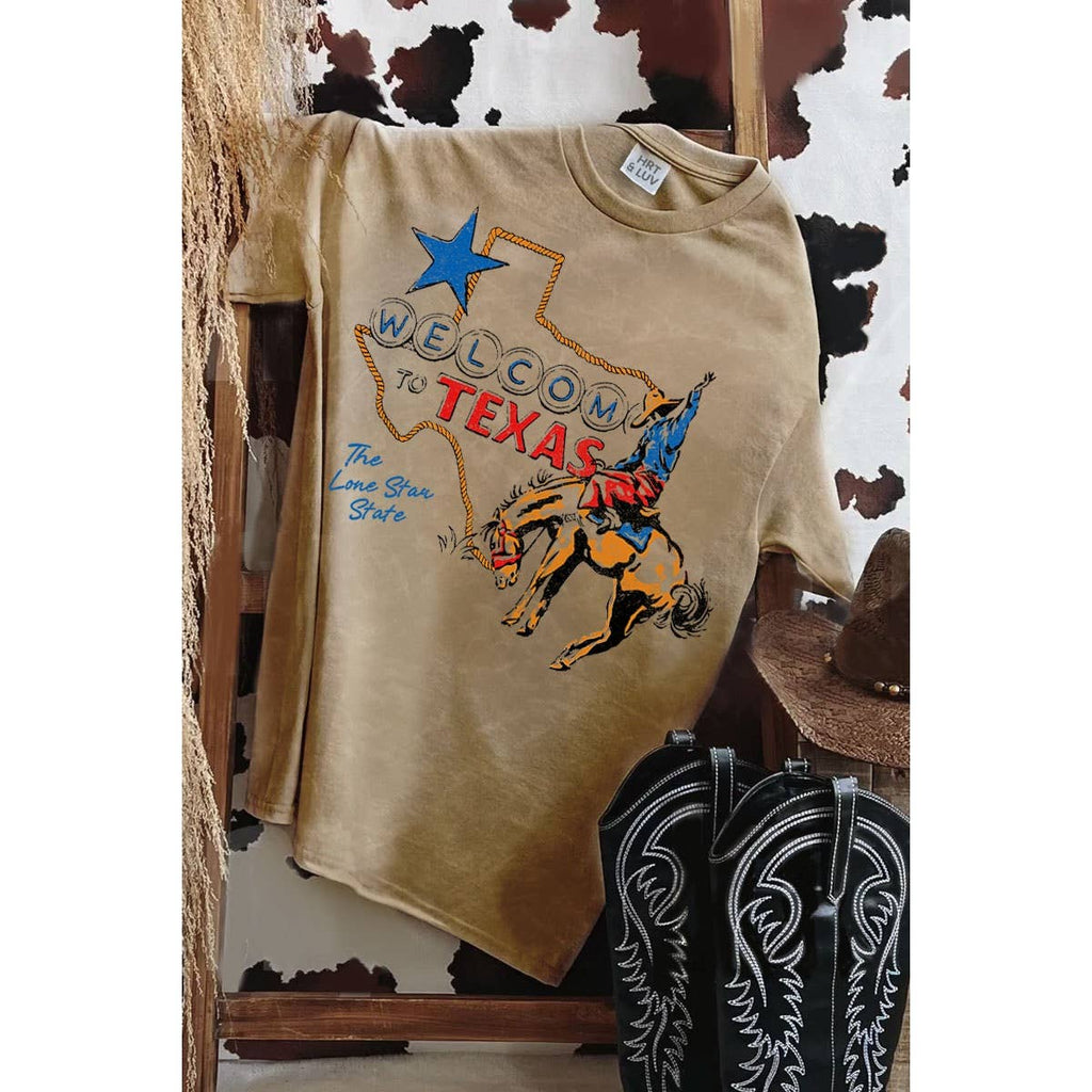 WELCOME TO TEXAS MINERAL GRAPHIC TEE