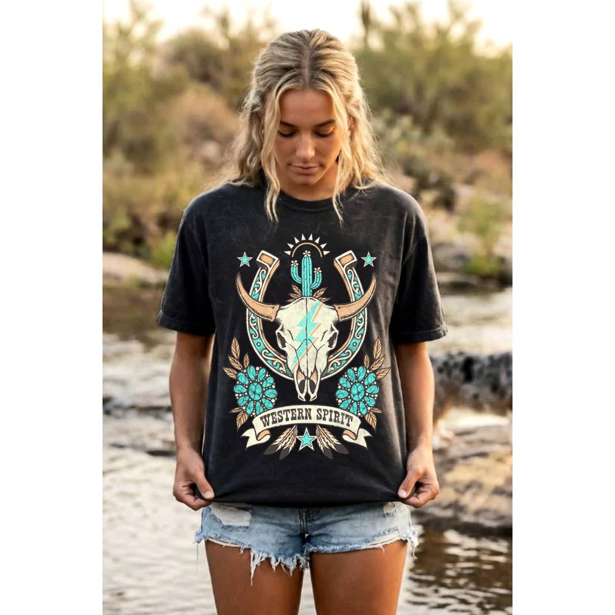 WESTERN SPIRIT MINERAL GRAPHIC TEE