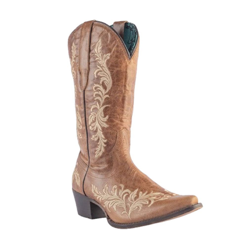 Women's Leather Mesa Sunrise Western Boots