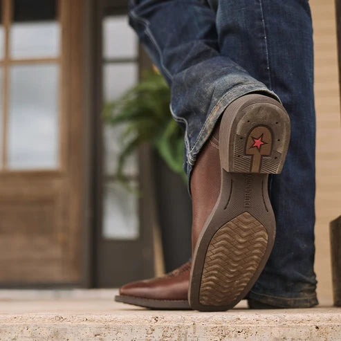 Men's Durango Shyloh Chelsea Western Boots Roasted Chestnut