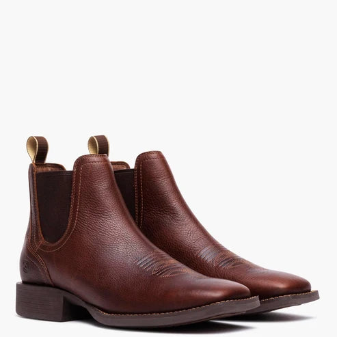 Men's Durango Shyloh Chelsea Western Boots Roasted Chestnut