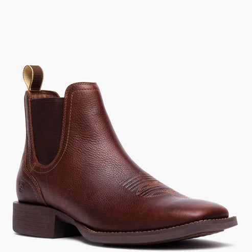 Men's Durango Shyloh Chelsea Western Boots Roasted Chestnut