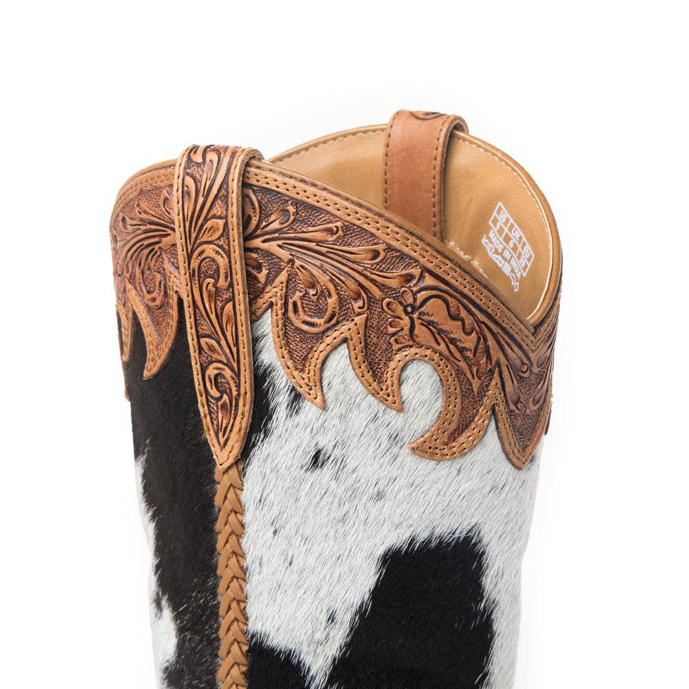 Women's Adelaide Cowhide Leather Cowboy Boots