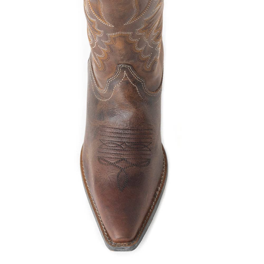 Women's Saibarina Western Boot in Brown