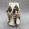 Stunning Feather Dangle Earrings